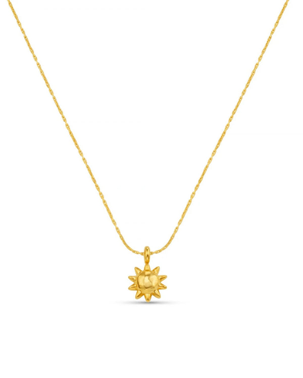 ORELIA - Mini Molten Sun Collar Necklace