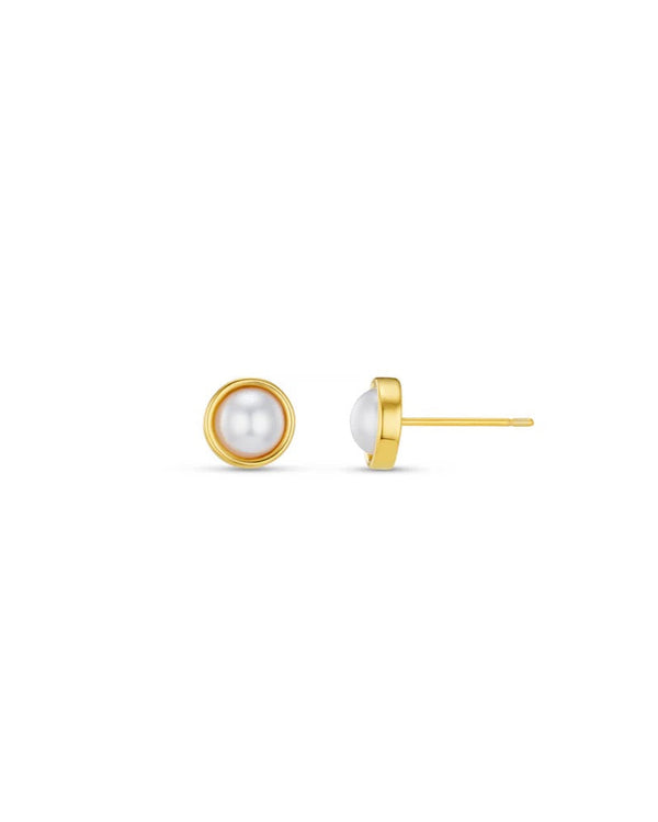 ORELIA -Pearl Stud Earrings