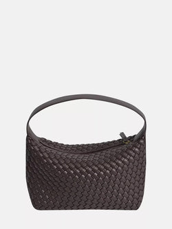 Smith & Soul - Chocolate Plaited Hobo Bag