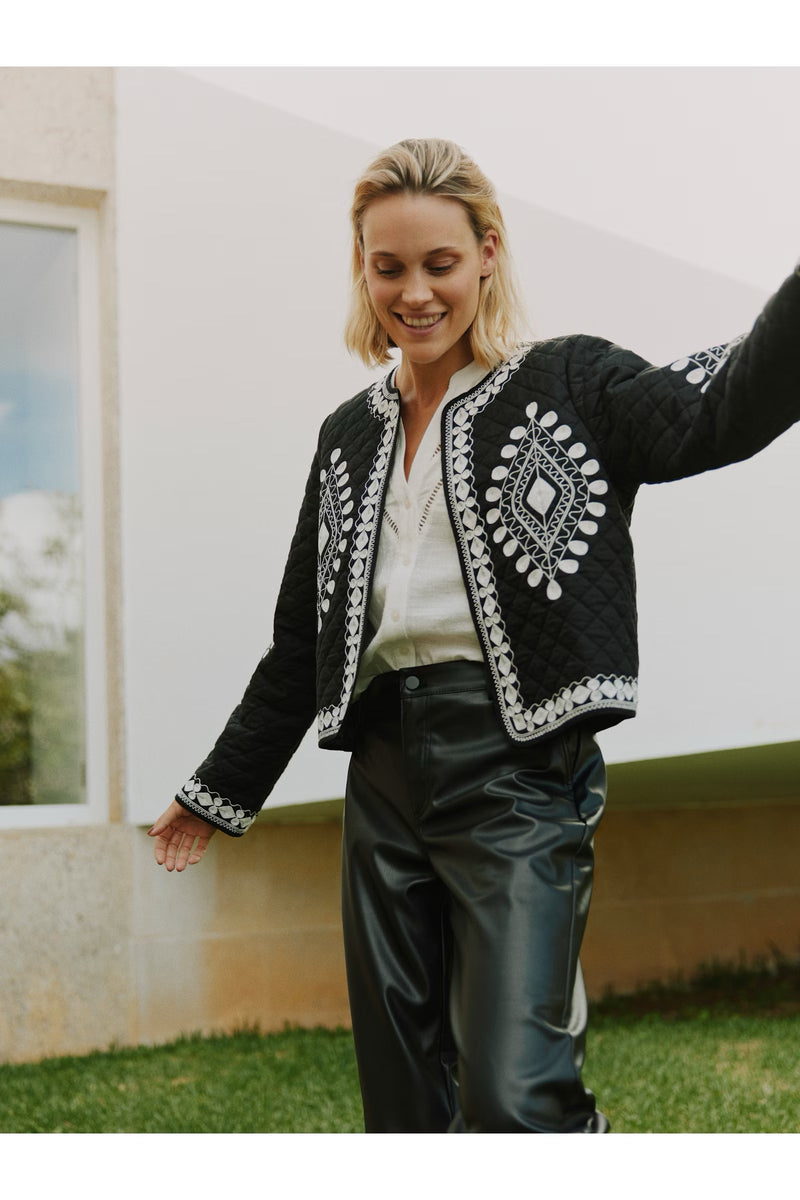 B.Young Daja Black Trousers