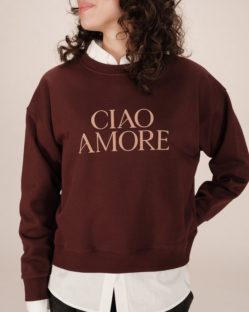 Grace & Mila - Bordeaux Amore Sweatshirt