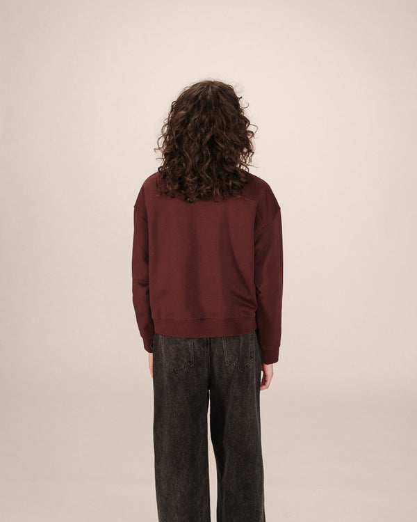 Grace & Mila - Bordeaux Amore Sweatshirt