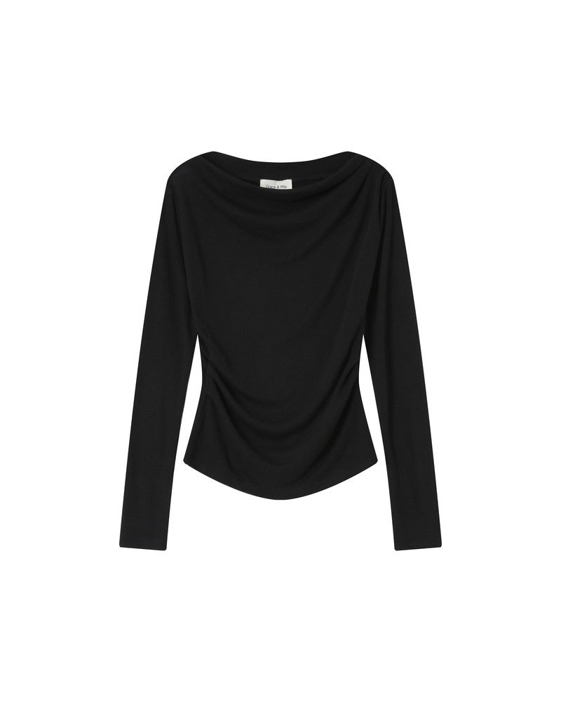 Grace & Mila - Sioux Black Long Tee