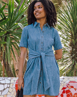 Sugarhill Of Brighton - Denim Dress