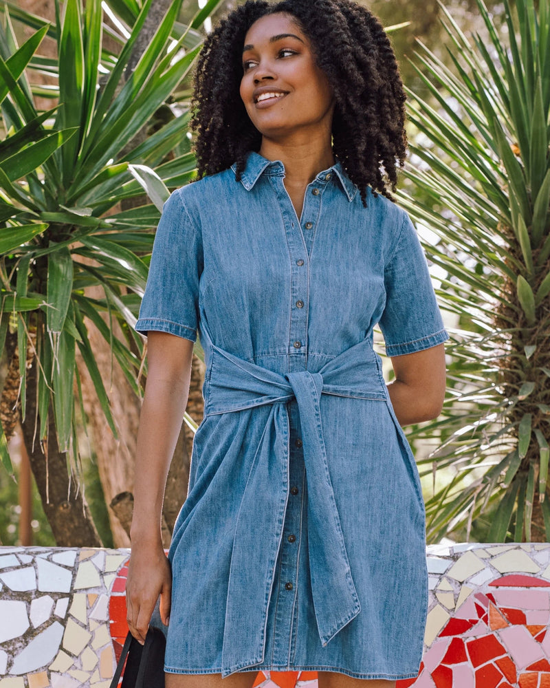 Sugarhill Of Brighton - Denim Dress