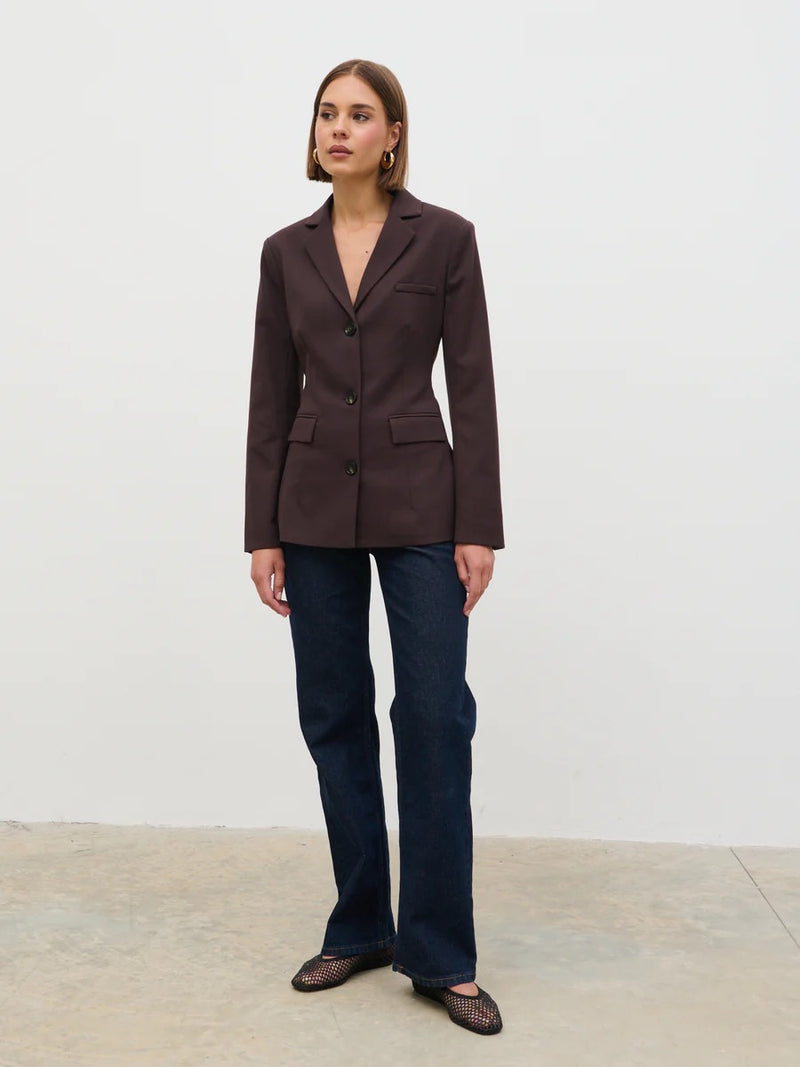 Pretty Lavish - Elsa Cinched Blazer