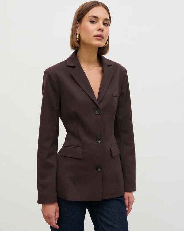 Pretty Lavish - Elsa Cinched Blazer