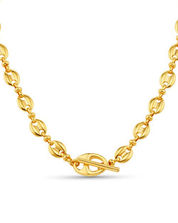 ORELIA - Mariner Chain T-Bar Necklace