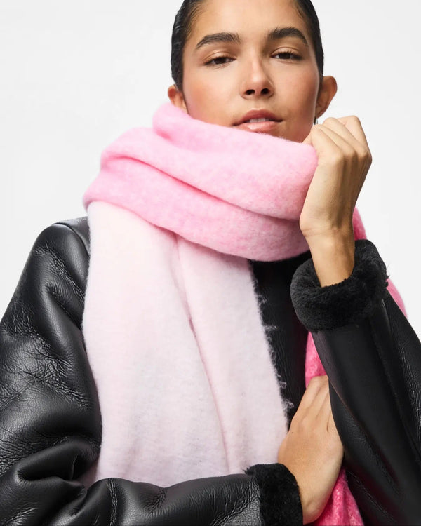 PIECES - Pink Ombre Scarf