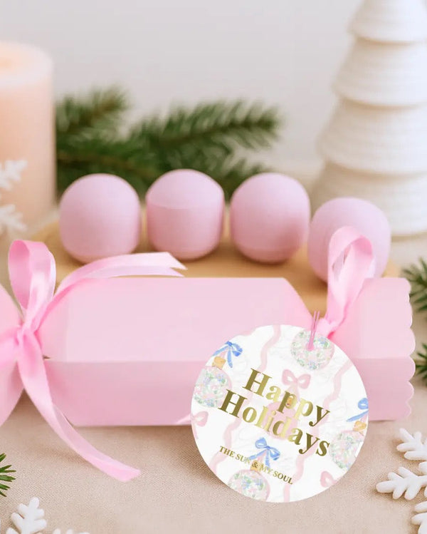 Happy Christmas Cracker Bath Bomb