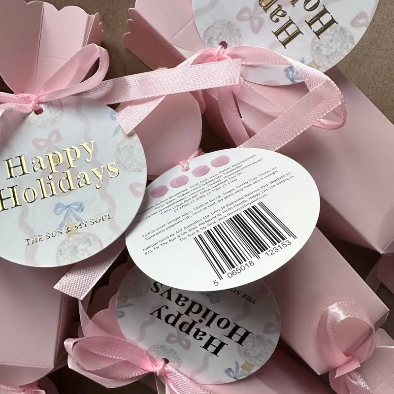 Happy Christmas Cracker Bath Bomb