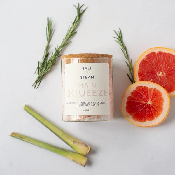 Main Squeeze - Grapefruit & Rosemary Bath Salts
