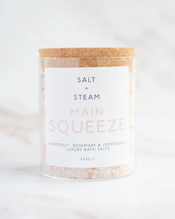 Main Squeeze - Grapefruit & Rosemary Bath Salts