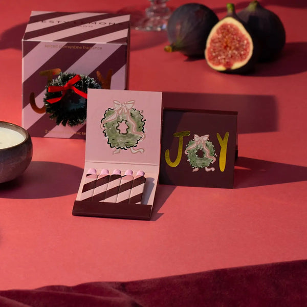 Pink & Burgundy Joy Matchbook