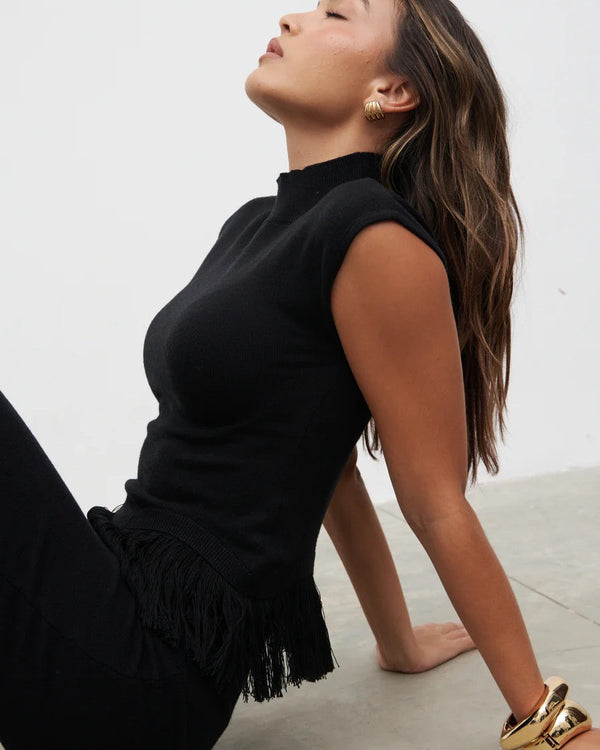 Pretty Lavish - Orlendina Fringe Top