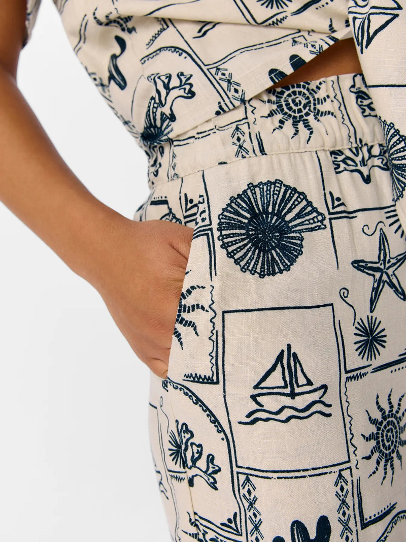 OBJECT - Starfish Printed Shorts