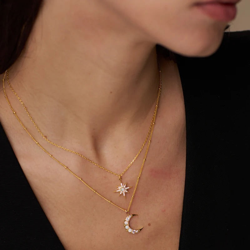 ORELIA - Opal Stardust Necklace