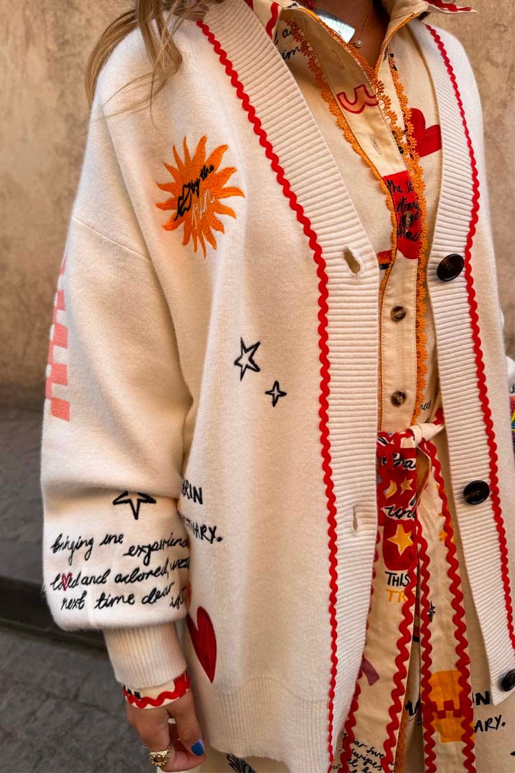 Never Fully Dressed - Poema Martha Cardigan