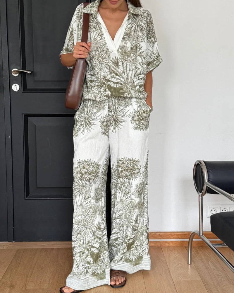 Stella Khaki Print Set