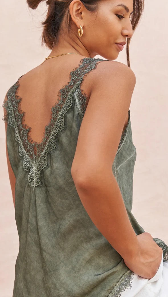 Solange Khaki Camisole