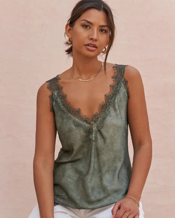 Solange Khaki Camisole