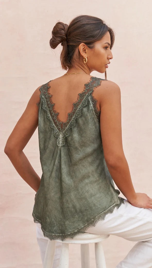 Solange Khaki Camisole