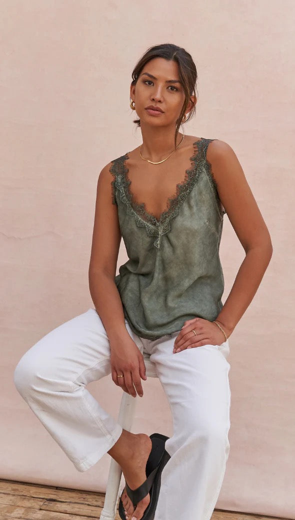 Solange Khaki Camisole