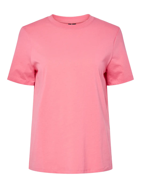 PIECES - Pink Lemonade Cotton Tee