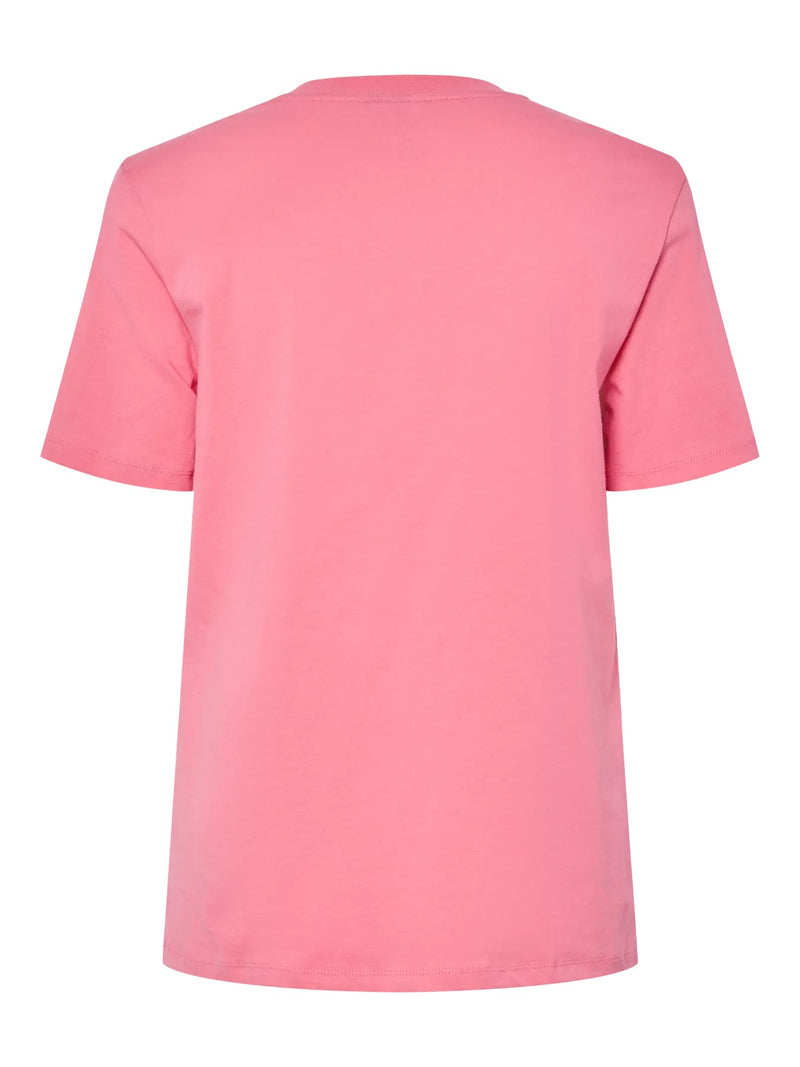 PIECES - Pink Lemonade Cotton Tee