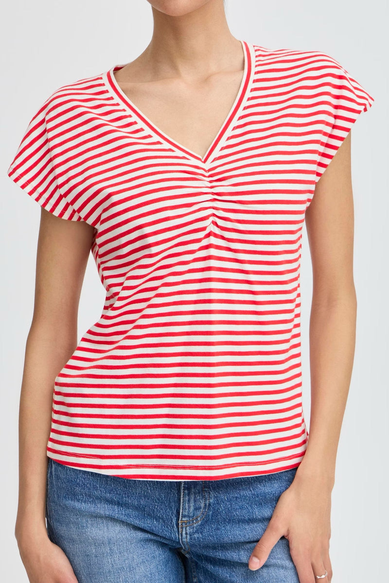 B.Young Flame Mix Stripe Tee