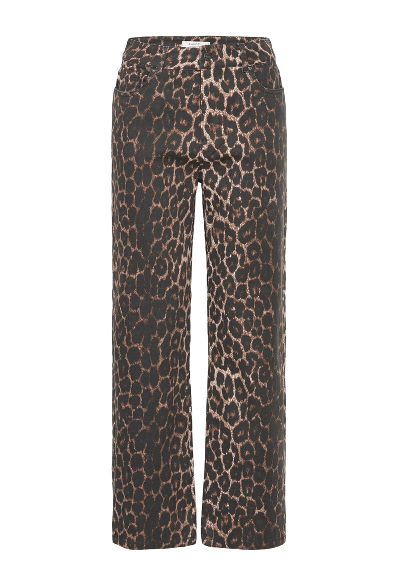 B.Young Kenna Leopard Print Jeans