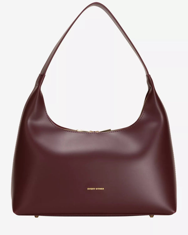 Every Other - Burgundy Vega Shoulder Bag