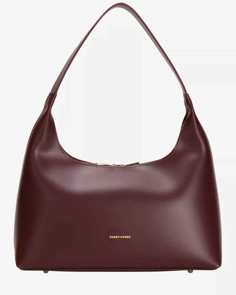 Every Other - Burgundy Vega Shoulder Bag