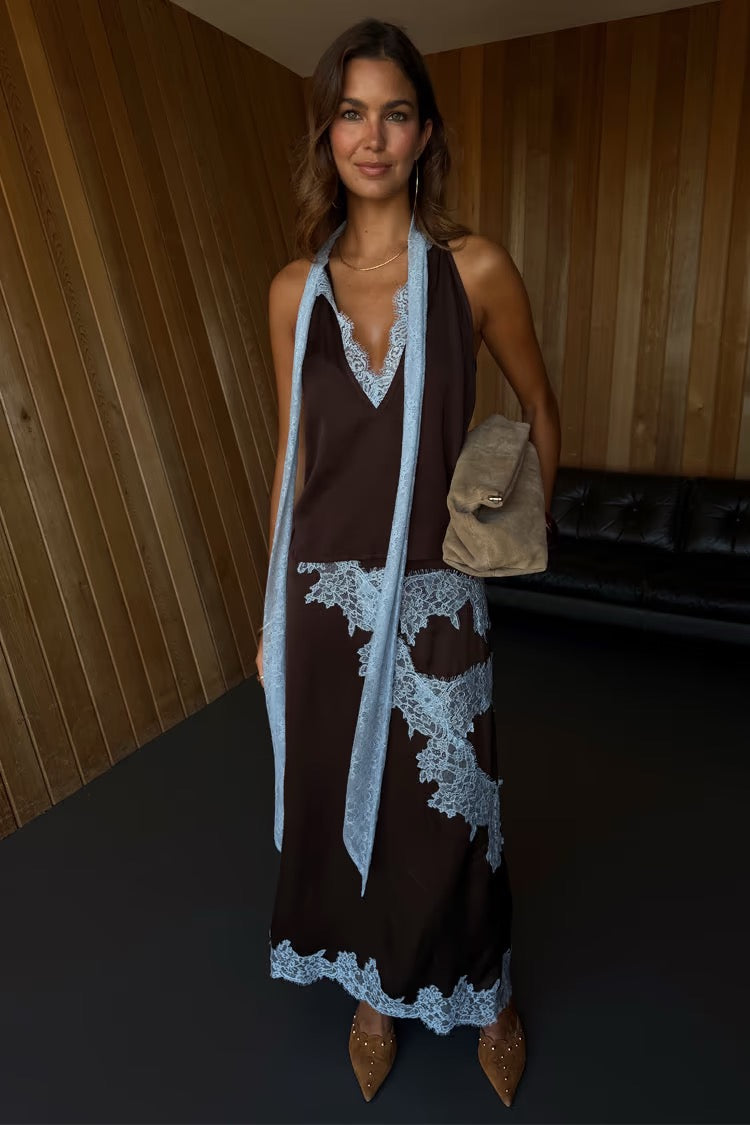 Never Fully Dressed - Chocolate Lily Skirt