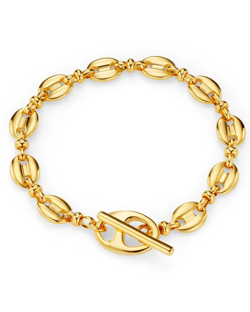 ORELIA - Mariner Chain T-Bar Bracelet