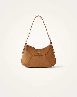 Vanessa Wu - Floral Camel Bag