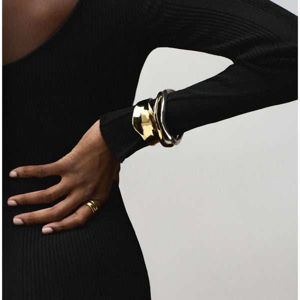 ORELIA - Mixed Plate Open Cuff