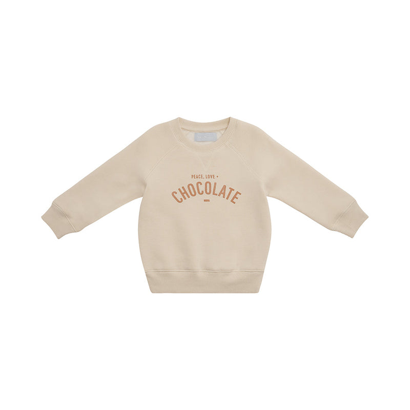 Mini Parade -  Vanilla Peace, Love & Chocolate Sweatshirt