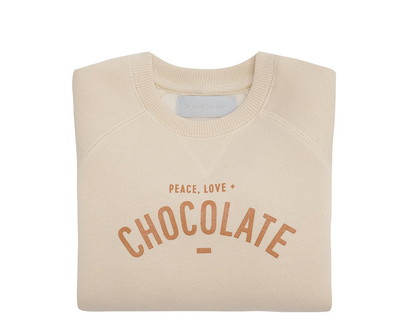 Mini Parade -  Vanilla Peace, Love & Chocolate Sweatshirt