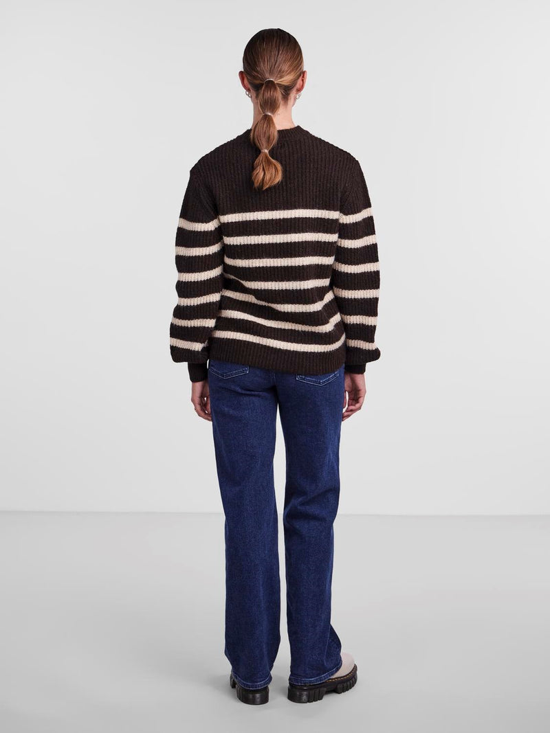 PIECES - Mole Stripe Knitted Jumper