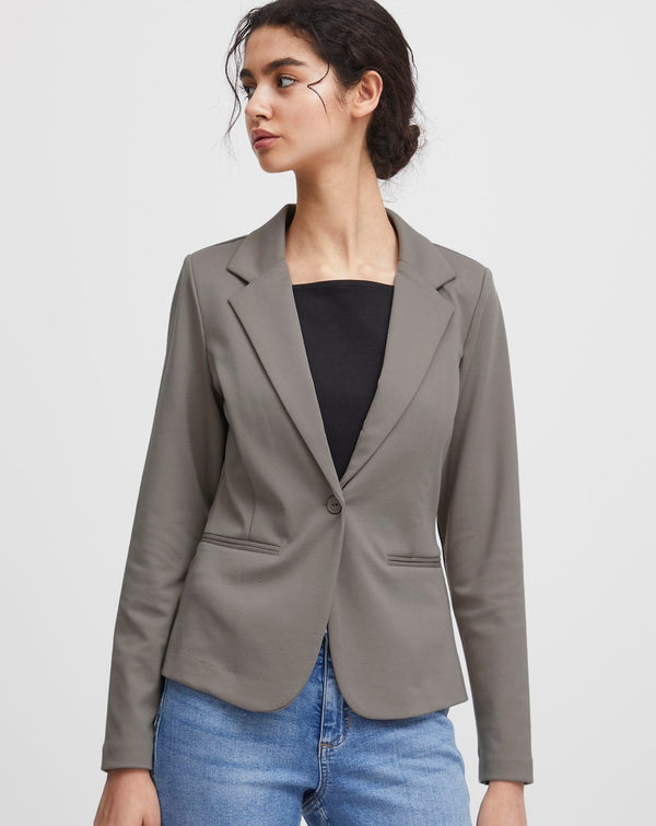 ICHI Kate Driftwood Blazer