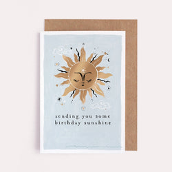 Sending Sunshine Birthday Card