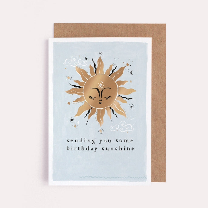 Sending Sunshine Birthday Card