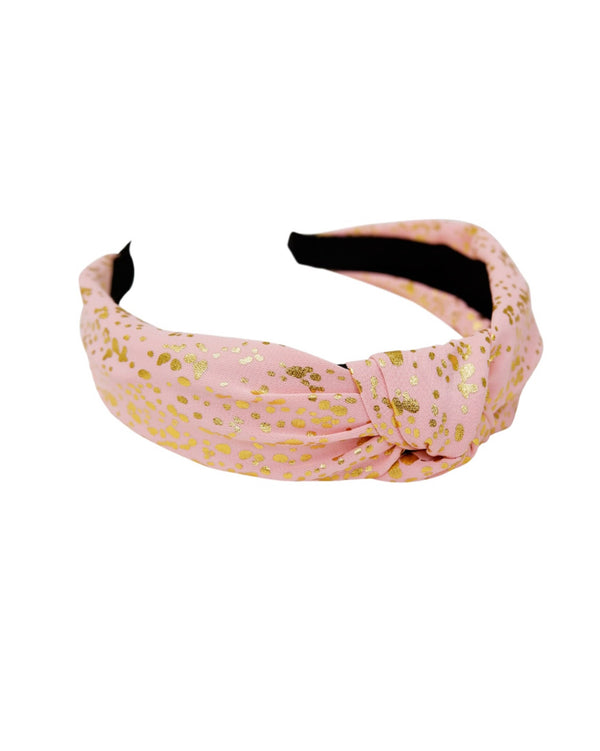 Pastel Rose Gold Knot Headband