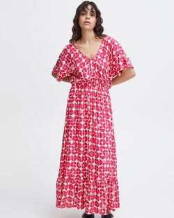 ICHI Love Potion Printed Dress