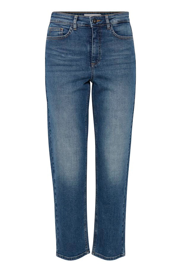 ICHI Medium Blue Raven Jeans