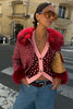 Never Fully Dressed - Burgundy Deer Jacket