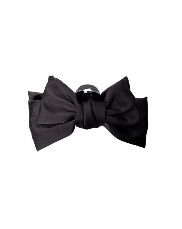 Black Bow Hair Claw