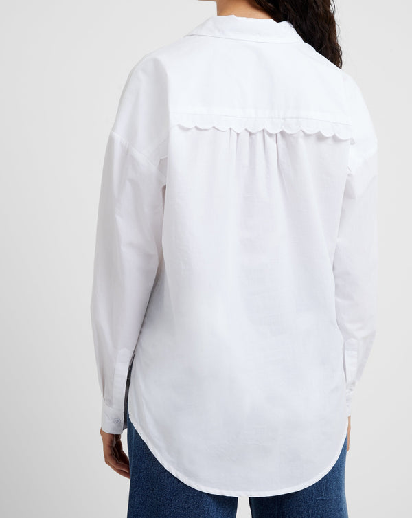 Great Plains - White Boyfriend Shirt