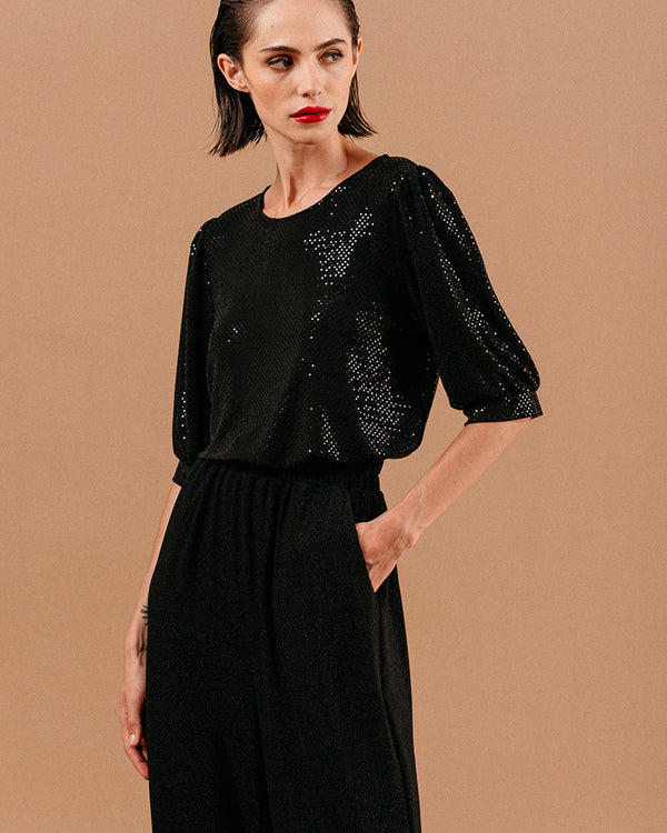 Grace & Mila London Sequin Blouse